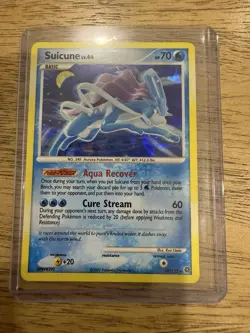 Pokemon TCG Suicune Secret Wonders 19/132 Cracked Ice Holo Rare - Image 1