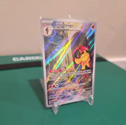 Pokemon 2023 Armarouge Illustration Rare Scarlet & Violet Base Set Holo 203/198 - Image 2