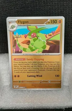 Pokemon Flygon 053/094 *REVERSE HOLO RARE* NM/M | ME02: Phantasmal Flames - Image 1