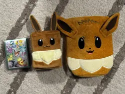 Pokemon Prismatic Evolutions Super Premium Collection Eevee Box, Sleeves + Pouch - Image 1