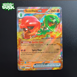 Scovillain Ex - 022/162 - Temporal Forces - Double Rare - Pokemon Card - Image 1