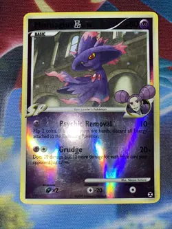 Pokemon Rising Rivals - Mismagius GL LV.26 Reverse Holo 10/111 LP/NM - Image 2