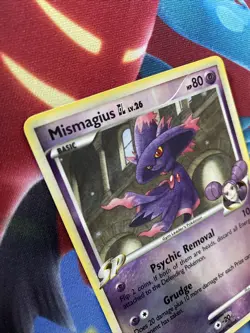 Pokemon Rising Rivals - Mismagius GL LV.26 Reverse Holo 10/111 LP/NM - Image 3