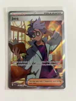 Jacq 236/198 Ultra Rare Holo Near Mint Condition Scarlet & Violet Base - Image 1