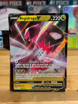 REGIDRAGO V 135/195 SWSH Silver Tempest Full Art Pokemon TCG Near Mint - Image 1
