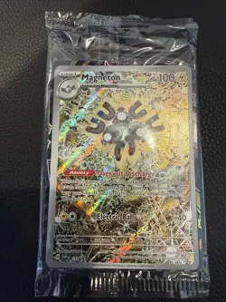 Pokemon TCG Magneton Black Star Promo SVP EN 159 Illustration Rare SV: Promos -C - Image 1