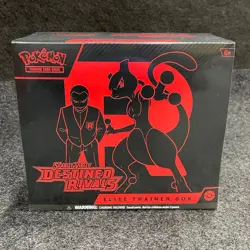 Pokemon TCG Scarlet & Violet Destined Rivals Elite Trainer Box, Worn Box - Image 1