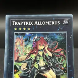 Traptrix Allomerus MP21-E068 MISCUT 1st Super Rare Yugioh Card #A - Image 3