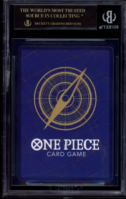 2024 One Piece OP09 Wanted Alternate Art Shanks #004 BGS 10 BLACK LABEL - Image 2