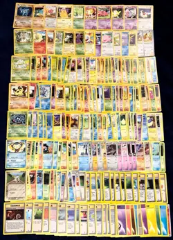 Huge Vintage Pokemon Card Lot - WOTC Base Fossil Jungle Rocket Pikachu Red Cheek - Image 1