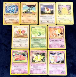 Huge Vintage Pokemon Card Lot - WOTC Base Fossil Jungle Rocket Pikachu Red Cheek - Image 4