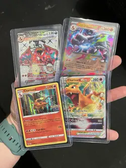 Charizard Pokemon Card Collection Lot Holos Full Arts Hits Vintage Wotc More - Image 1