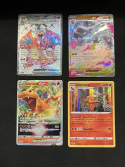 Charizard Pokemon Card Collection Lot Holos Full Arts Hits Vintage Wotc More - Image 2