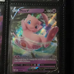 Mew V 069/189 Jumbo Cards Promo Holo Oversized Basic 180 HP Pokemon TCG - Image 1