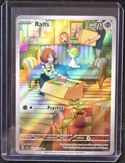 Ralts - 211/198 - Illustration Rare - Scarlet & Violet Base - Pokemon Card - Image 1