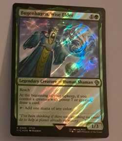 Bugenhagen, Wise Elder Surge FOIL NM FINAL FANTASY Magic the Gathering MTG - Image 1