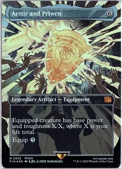 Aettir and Priwen (Borderless) M FINAL FANTASY 350 NM - Image 1