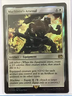 Machinist's Arsenal FOIL - FINAL FANTASY MTG NM - Image 1