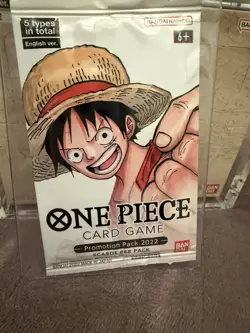 One Piece Promotion Pack 2022 Factory Sealed Pack TCG New English Bandai - Image 1