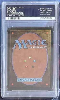 Badlands Revised MTG Magic The Gathering PSA 8 NM - Image 2