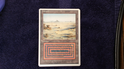 BADLANDS Dual Land 1994 Revised FWB German MTG Unplayed NM - Image 2