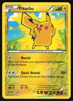 Pikachu - 42/146 - Common Reverse Holo - XY Base - Pokemon Card 2 - Image 1