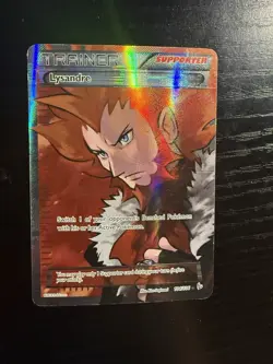 Pokemon TCG Lysandre Flashfire Holo Full Art Ultra Rare Card 104/106 - Image 2