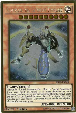 Sephylon, the Ultimate Timelord PGL2-EN084 Gold Rare Yu-Gi-Oh Card 1st Edition - Image 1