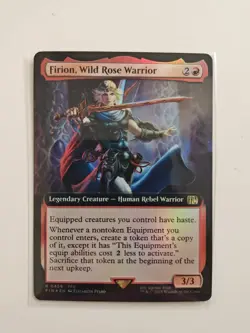 Firion, Wild Rose Warrior (Extended Art) Final Fantasy Foil - Image 1