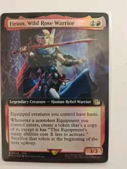 Firion, Wild Rose Warrior (Extended Art) Final Fantasy Foil - Image 2
