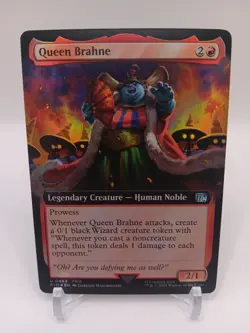 Queen Brahne U 0464 (Foil Extended Art) Final Fantasy Magic The Gathering - Image 1