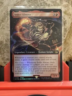 Seifer Almasy (Extended Art) Final Fantasy Foil MTG 466 - Image 1