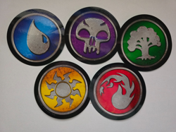 MTG Sticker Pack Aetherdrift Mana Symbol Stickers First Place Bundle - Image 1