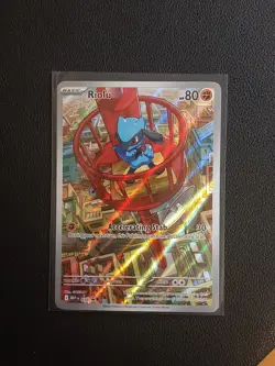 Pokemon TCG - Riolu Illustration Rare Promo (010) - Mega Evolution - - Image 1