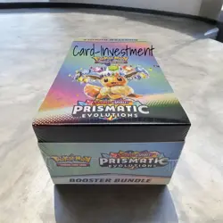 Pokemon Prismatic Evolutions Booster Bundle Display Sealed Englisch Neu - Image 1