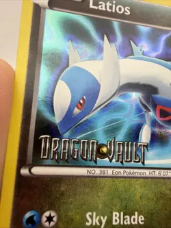Pokemon TCG Latios 10/20 Dragon Vault STAMPED Holo 2012 LP - Image 3