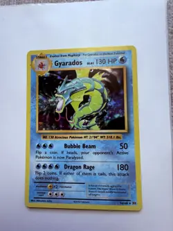 Gyarados Holo 2016 XY Evolutions 34/108 Pokemon NM/LP - Image 1