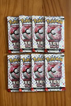 Pokemon Scarlet & Violet - 151 Booster Pack - Sealed - English - UPC - Image 1