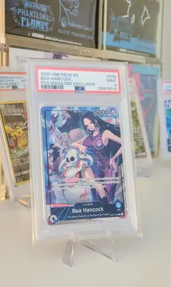 2025 ONE PIECE PROMOS PSA MAGAZINE EXCLUSIVE #038 BOA HANCOCK PSA 9 - Image 1