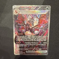 Pokemon TCG Charizard ex 234/091 SV Paldean Fates SIR Special Illustration Rare - Image 1