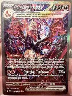 Pokemon TCG Paldean Fates Charizard EX Sir 234/091 - Image 1