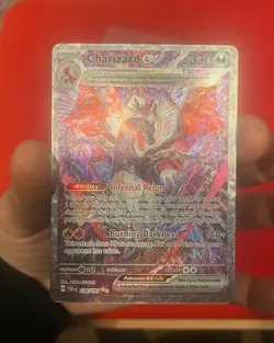 Pokemon TCG Charizard EX 234/091 Paldean Fates SIR NM/MINT PACK FRESH! - Image 2