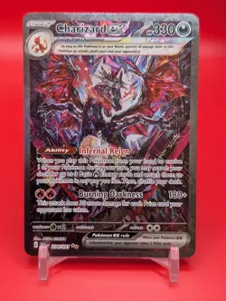 Pokemon TCG Charizard ex 234/091 SV Paldean Fates SIR (B) - Image 1
