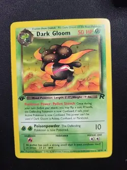 Pokemon TCG - Dark Gloom - 36/82 - 1st Edition - Uncommon - Team Rocket LP/NM - Image 1
