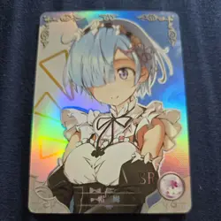 Rem Re: Zero Waifu Anime Card Goddess Story - Image 1