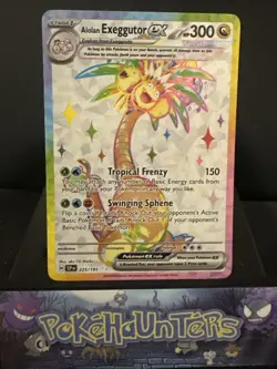 Pokemon Card Alolan Exeggutor ex 225/191 Surging Sparks Full Art Holo Near Mint - Image 1