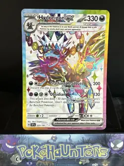 Pokemon Card Hydreigon Ex 223/191 Ultra Rare Surging Sparks Near Mint - Image 1