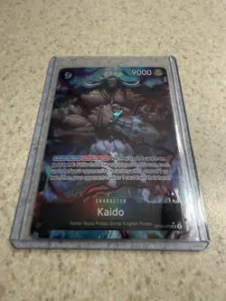 Bandai One Piece Card Game Kaido Character Holo Alt Art OP08-079 - Image 1