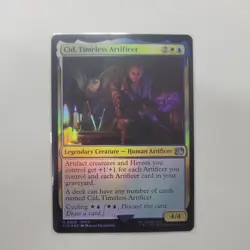 MTG Cid, Timeless Artificer 420 Foil Final Fantasy - Image 1