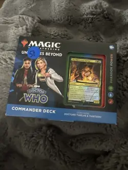 New Magic The Gathering Universes Beyond Doctor Who Commander Deck Paradox Power - Image 1